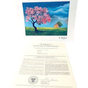 Park West David Najar "Rural Home" Lithograph Art